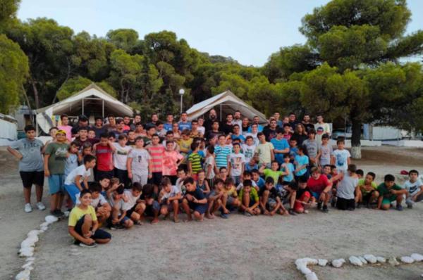 Ολοκληρώθηκε με επιτυχία η κατασκηνωτική περίοδος (9-16 Ιουλίου) για αγόρια δημοτικού
