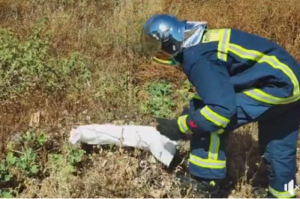 Διάσωση και απελευθέρωση φιδιού στο φυσικό του περιβάλλον από το Εθελοντικό Πυροσβεστικό Κλιμάκιο Ύδρας