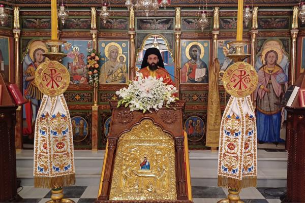 Η Παναγία  η "Φανερωμένη" για πρώτη φορά στην Πανήγυρη του I. Ενοριακού Ναού Αγίου Δημητρίου Ύδρας