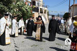 Ιερό Λείψανο  του Αγίου Νεκταρίου εκόμισε στη Μάνη ο Πρωτοσύγκελλος της Ι. Μητροπόλεως Ύδρας Αρχιμ. Πανοσ. Νεκτάριος Δαρδανός