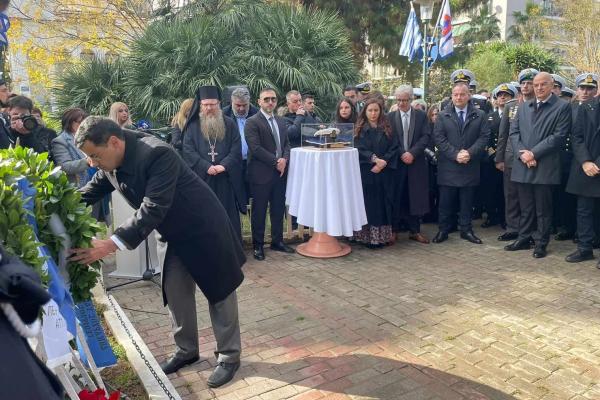 Μνημόσυνο   για τα 28 χρόνια από τον θάνατο στα Ιμία του αντιναύαρχου Παναγιώτη Βλαχάκου