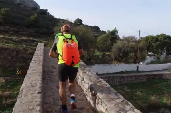 To video clip των αγώνων 2nd Trimore SwimRunHydra 2019