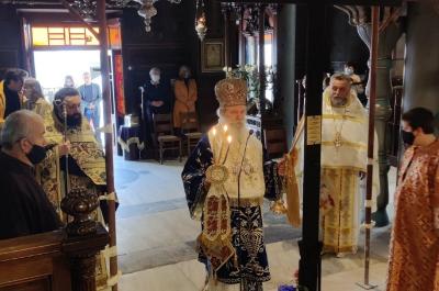 Ο Μητροπολίτης ΕΦΡΑΙΜ θα υποδεχθεί το Άγιο Φως και την Κυριακή του Πάσχα θα προεξάρχει του Εσπερινού της Αγάπης