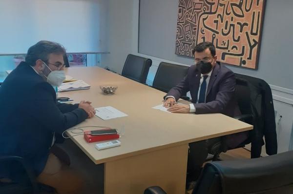 Συνάντηση Γ. Κουκουδάκη με τον Γενικό Γραμματέα του Υπουργείου Περιβάλλοντος και Ενέργειας Ε. Μπακογιάννη