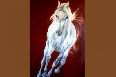 Εγκαίνια της έκθεσης ζωγραφικής &quot;SAUVAGE&quot; της εικαστικού Olga Karadimos στο Ι.Α.Μ.Υ