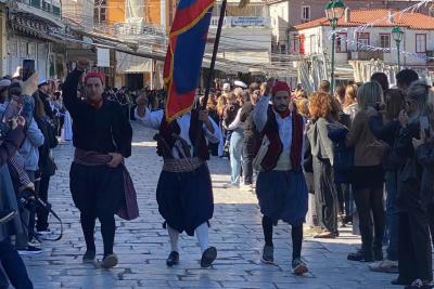 Η Ύδρα  γιόρτασε την 28η Οκτωβρίου