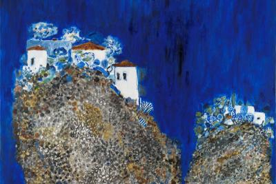 ΙΑΜΥ |  &#039;Εκθεση ζωγραφικής της εικαστικού Βάσως Τρίγκα με τίτλο «Γραφές και Χάρτες»