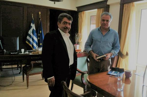 Συνάντηση Π. Χατζηπέρου με τον Υπουργό Εσωτερικών Π. Σκουρλέτη