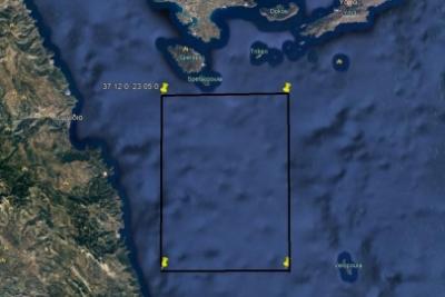 Λιμεναρχείο Ύδρας | Ενεργοποίηση θαλάσσιας περιοχής, πεδίο Βολής Βελοπούλα για τη διεξαγωγή άσκησης βολών