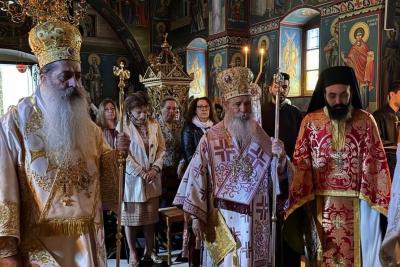 Με ιδιαίτερη κατάνυξη και λαμπρότητα πανηγύρισε η Ιερά ιστορική Μονή Ζωοδόχου Πηγής Πόρου