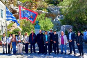Σεμνή τελετή  στο Ηρώο του Αντώνη Οικονόμου προς τιμή της μνήμης του