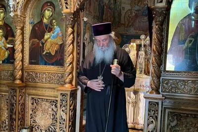 Ποιμαντικές Επισκέψεις   του Μητροπολίτη Ύδρας κ. ΕΦΡΑΙΜ στις Ι. Μονές Αγίου Χριστοφόρου και Παναγίας "Ελευθερώτριας" Αιγίνης