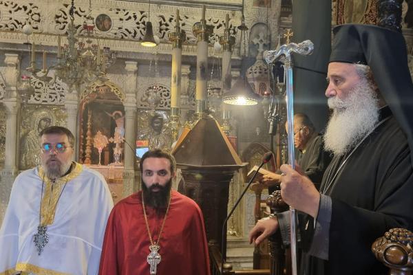 Πρώτη Ιερά Παράκληση της Παναγίας στον Ιερό Καθεδρικό Ναό Ύδρας