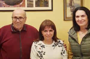 Μανόλης Τσακίρης:  Συνάντηση με την Πρόεδρο της Δημοκρατίας Κατερίνα Σακελλαροπούλου στην ιστορική ταβέρνα