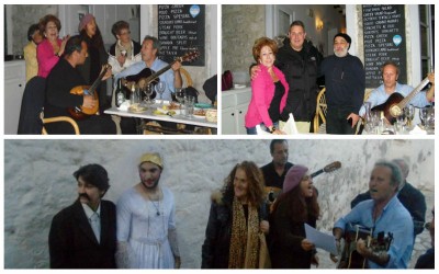 Γλέντησαν και χόρεψαν στη γιορτή της Αμυγδαλιάς. Μαζί τους και ο Πάνος Καμμένος