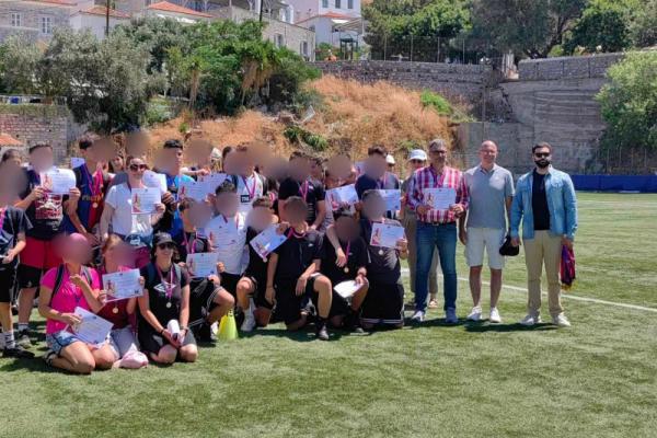 Από τις Αθλοπαιδιές του Δήμου Ύδρας για τους μαθητές και τις μαθήτριες της πρωτοβάθμιας και δευτεροβάθμιας εκπαίδευσης