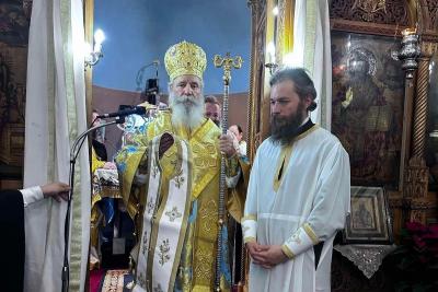 Ο Μητροπολίτης Ύδρας κ. ΕΦΡΑΙΜ τέλεσε την εις Πρεσβύτερον Χειροτονία του π. Νικολάου Μουρμούρη