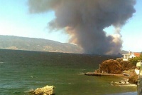 Κινητοποίηση της Περιφέρειας Αττικής για την αντιμετώπιση της πυρκαγιάς στην Τροιζηνία