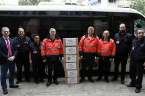 Η Περιφέρεια Αττικής έστειλε στην Αλβανία κλιμάκιο ιατρών μαζί με φάρμακα και υγειονομικό υλικό