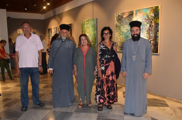 Εγκαινιάστηκε με επιτυχία η Έκθεση «Δέντρα και Καράβια» με έργα της Αργυρώς Λεβέντη στο Ι.Α.Μ.Υ.