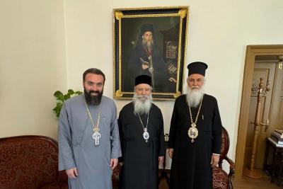 Ο Σεβ. Ποιμενάρχης μας κ. ΕΦΡΑΙΜ το τριήμερο του Αγίου Πνεύματος μετέβη εις Λήμνον προσκεκλημένος του Σεβ. Μητροπολίτου Λήμνου και Αγίου Ευστρατίου κ. ΙΕΡΟΘΕΟΥ Γ’