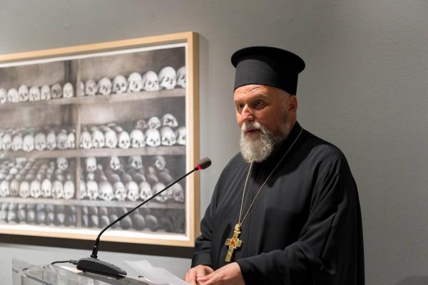 «Άγιον Όρος – Τόπος Σιωπής»: Η ομιλία του Πρωτ. Ακινδύνου Δαρδανού στα εγκαίνια της έκθεσης