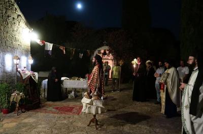 Γιόρτασε με κατάνυξη η Ιερά Μονή Αγίας Ευπραξίας στην Ύδρα