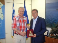 Συνάντηση Δημάρχου Ύδρας με τον Περιφερειάρχη Αττικής