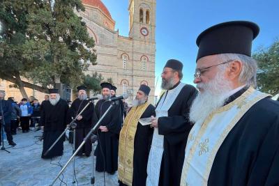 Από τη Δοξολογία και Επιμνημόσυνη Δέηση για την επέτειο άφιξης και ορκωμοσίας του πρώτου κυβερνήτη της χώρας Ιωάννη Καποδίστρια