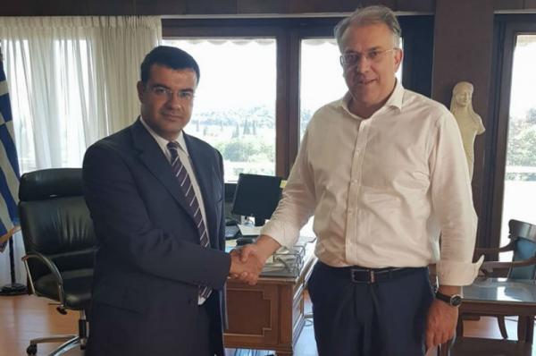 Με τον Υπουργό Εσωτερικών Τ. Θεοδωρικάκο συναντήθηκε ο Δήμαρχος Ύδρας Γ. Κουκουδάκης