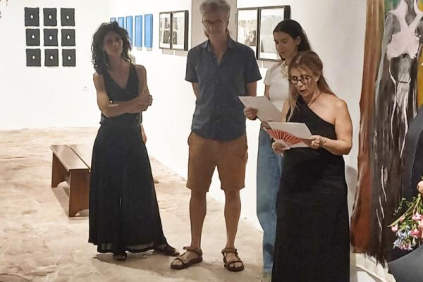 Τρεις νέες εκθέσεις εγκαινιάστηκαν το Σάββατο 6 Ιουλίου στην Ύδρα