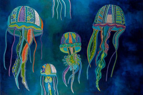 ARTS AEGEO | Έκθεση ζωγραφικής της Κάτια Νάγκελ τον Μάιο στο Ιστορικό Αρχείο - Μουσείο Ύδρας