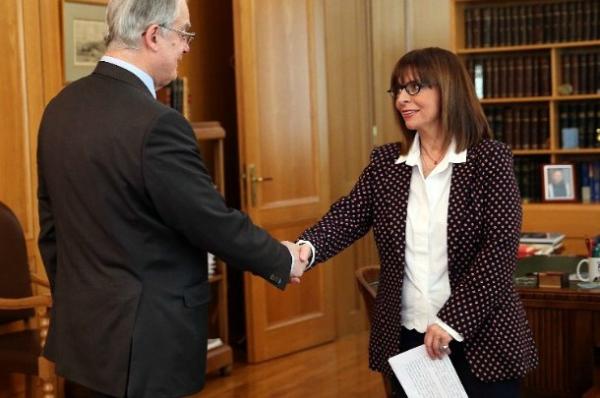 Αικ. Σακελλαροπούλου: Προσβλέπω σε μία κοινωνία που σέβεται τα δικαιώματα όπως περιγράφονται στο Σύνταγμα