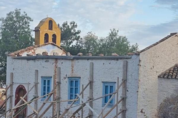 Επιστολή   του Σεβασμιότατου Μητροπολίτη Ύδρας κ. ΕΦΡΑΙΜ για την έναρξη της αποκατάστασης του Ι. Ναού Μεταμορφώσεως του Σωτήρος στα "Καλά Πηγάδια"