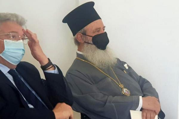 O Μητροπολίτης ΕΦΡΑΙΜ παρέστη και απεύθυνε χαιρετισμό στις εργασίες του 7ου Θερινού Πανεπιστημίου στην Ύδρα