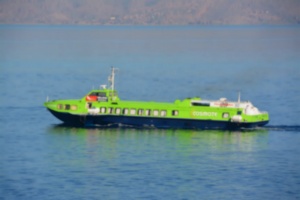 Οδύσσεια 6,5 ωρών για επιβάτες ιπτάμενου δελφινιού με προορισμό τον Πειραιά