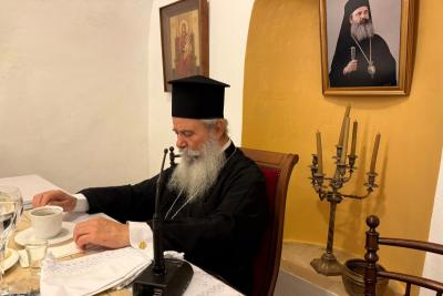 Ο Μητροπολίτης  κ. ΕΦΡΑΙΜ χοροστάτησε στο 9ήμερο μνημόσυνο του Γεωργίου Κοτομάτη δωρητή του ασθενοφόρου