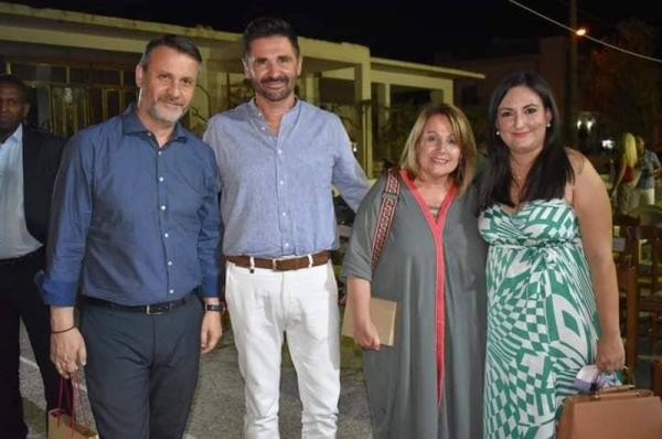 Η Ντίνα Αδαμοπούλου στην εκδήλωση «Ξεριζωμός… ένας αιώνας μετά, Σμύρνη - Σαλαμίνα»