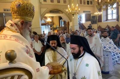 Με λαμπρότητα  ο εορτασμός στον Ι. Μητροπολιτικό Ναό Τιμίου Προδρόμου Κρανιδίου