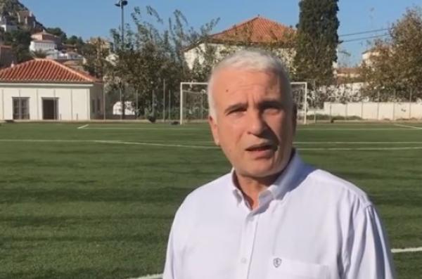 Ο Αθλητικός Όμιλος Ύδρας εύχεται σε όλους Χρόνια Πολλά! - Κάλαντα ακούστηκαν από τα μεγάφωνα του γηπέδου