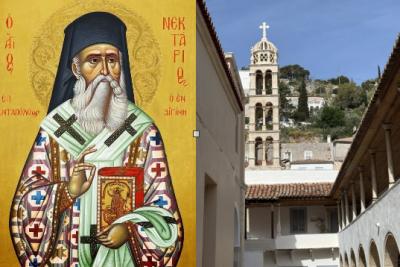 Το πρόγραμμα  του Ι. Καθεδρικού Ναού Ύδρας το Σάββατο 8 και την Κυριακή 9 Νοεμβρίου