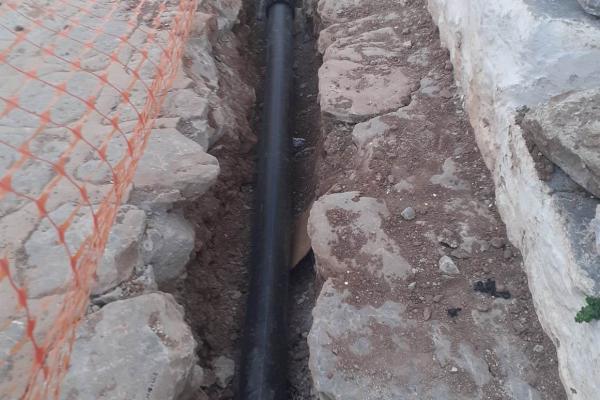 Tέθηκε σε λειτουργία ο νέος αγωγός ύδρευσης στην "Μπουαγιά" που εξυπηρετεί 90 νοικοκυριά