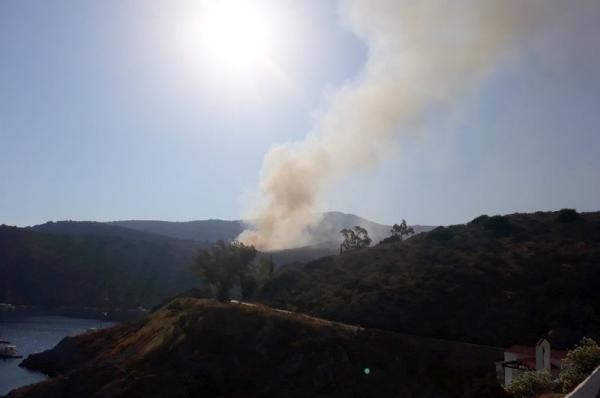 Φωτιά στο Μανδράκι - Δήλωση και Καταγγελία του Δημάρχου Ύδρας Γιώργου Κουκουδάκη - Ευχαριστήριο σε όσους συνέδραμαν
