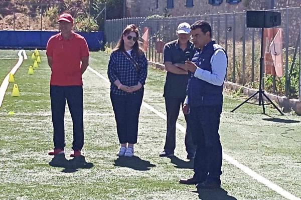 Γιώργος Κουκουδάκης:  "Ο Δήμος είναι σταθερά και έμπρακτα αρωγός στις αθλητικές εκδηλώσεις που διενεργούνται στο νησί μας"