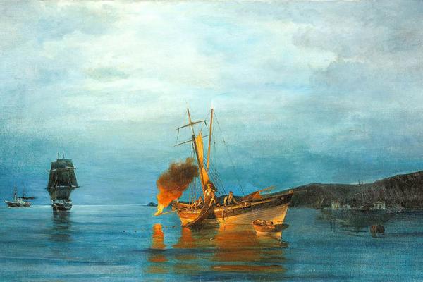 Ο Κωνσταντίνος Βολανάκης, πατέρας της ελληνικής θαλασσογραφίας, σε μια μεγάλη Έκθεση στο Ιστορικό Αρχείο - Μουσείο Ύδρας