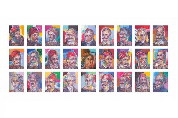 «Μορφές του '21» από τον Γιάννη Ψυχοπαίδη στο Μουσείο Μπενάκη