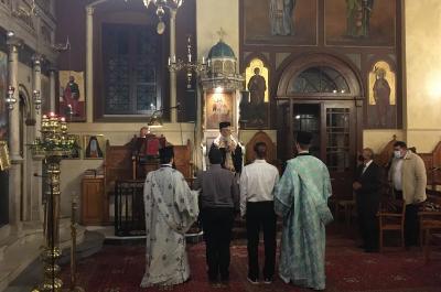 O Μητροπολίτης ΕΦΡΑΙΜ την ημέρα των Θεοφανείων ιερούργησε στον Ναό Ευαγγελισμού της Θεοτόκου στη Θερμησία - Ερμιονίδας